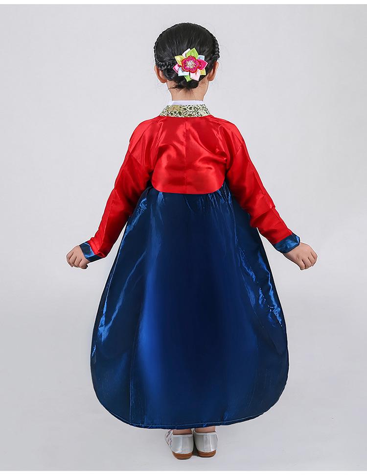 Girls' Traditional Korean Choir Performance Dress Set - June 1st