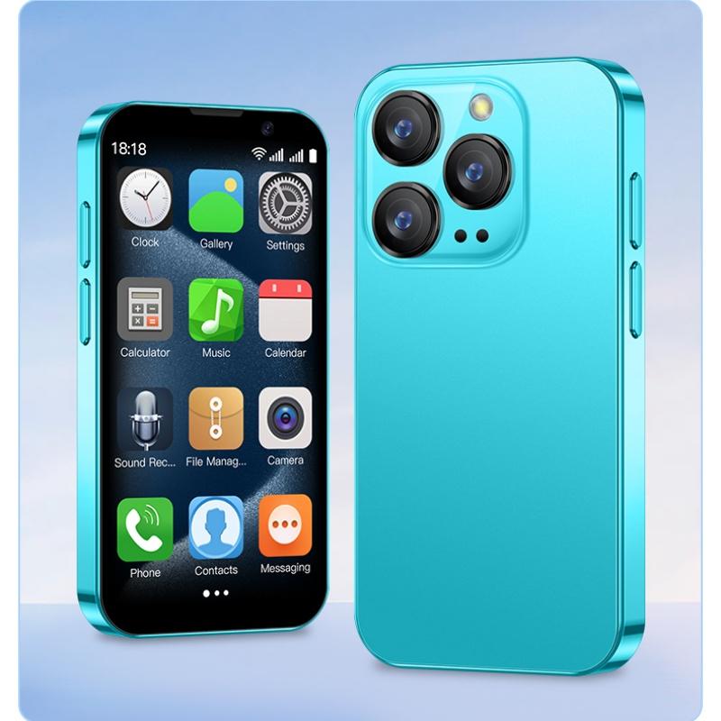 

SOYES XS18 Mini Card Smarphone 3.0inch HD Screen 2GB RAM 16GB ROM 5MP Camera Dual SIM Full Netcom Face ID WCDMA 3G Mobile Phone зелений