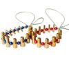 26pcs Nut And Bolt Thread Gauge Set Nut And Bolt Thread Gauge Set Aluminum Nut And Bolt Thread Gauge Measuring Gauging Tools