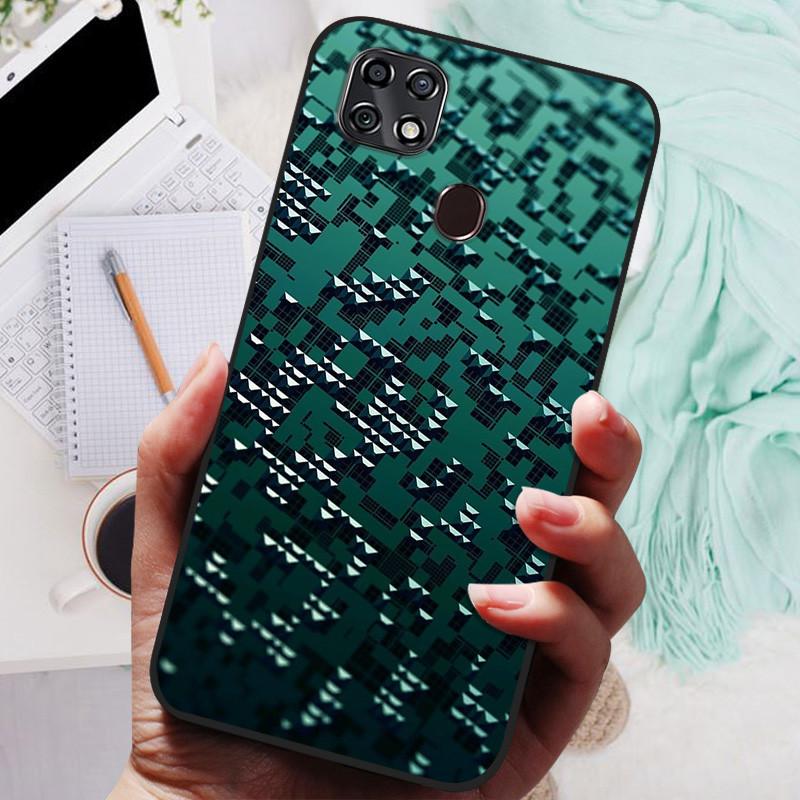 For ZTE Blade 20 Smart Case Black Cover Lion Wolf Silicone Soft Back Cases For ZTE Blade 20 Phone Case Blade20 Protective Shell