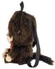 Unique Monchhichi Plush W22 D20 H32 Backpack, Monchhichi-kun, Size Approx. MC-0007BY