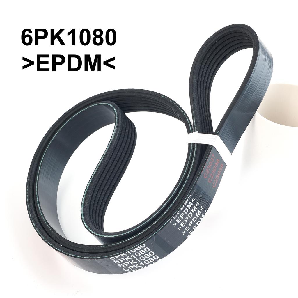 6PK1080 V-RIBBED BELT Air Conditioner Belts Multi V Drive Belt Car Accessories For BMW CITROEN FIAT LANCIA PEUGEOT VW 030145933K 036145933AJ 60662969