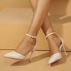Women's Hollow Fashion Shoes New Stiletto Sexy European and American High-heeled Women's Shoes