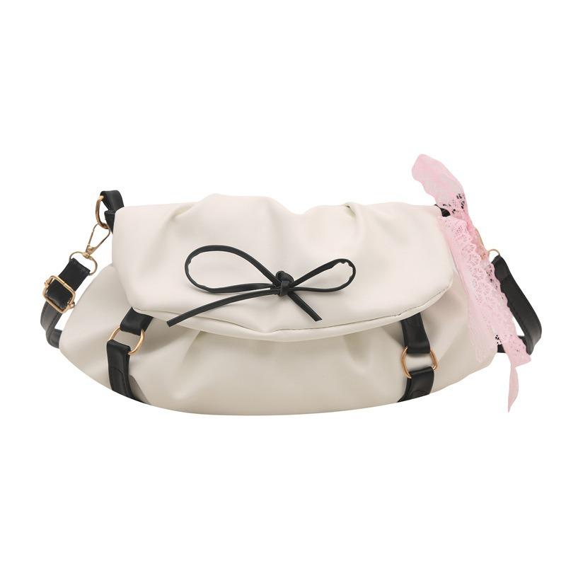 Сумка женская новая модная с бантом, на одно плечо, подмышечная сумка, милая шелковый платок, складная подмышечная сумка