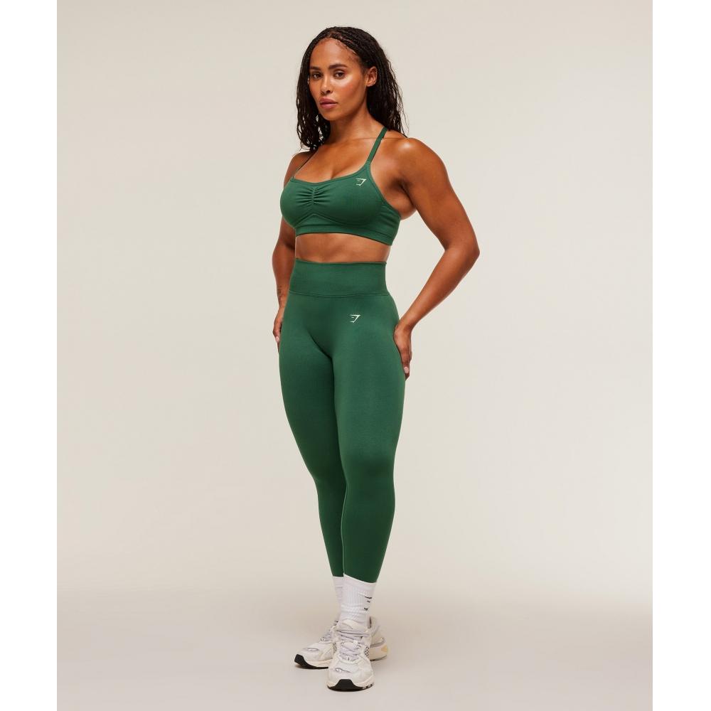 Gymshark Lift Seamless Sports Bra Lift Green Lift Green Marl B3b3q Edbd