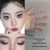 Rhinestone Face Makeup Stickers: Teardrop Eye Gems for Festivals, Concerts, and Stage Performances