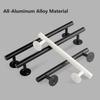 300mm Long Barn Door Handles 400mm Metal Gate Pull Handles Black Garage Shed Door Handles White Sliding Door Handle Interior Clo