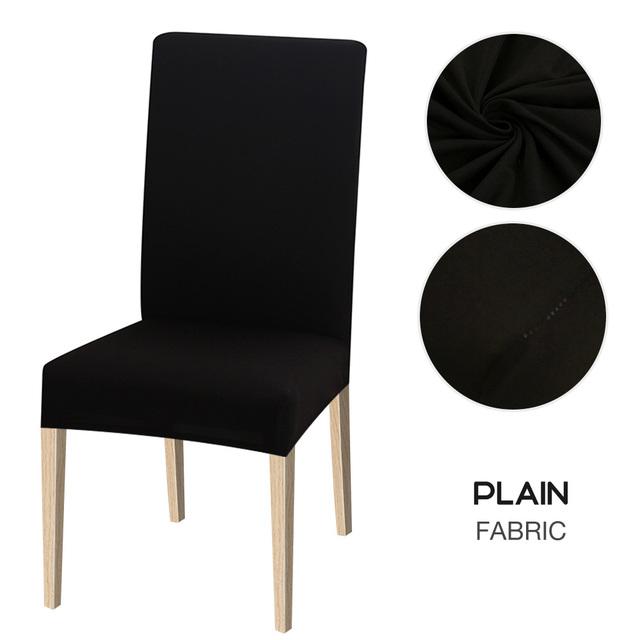 Husă pentru scaune de sufragerie Jacquard Spandex Husă de protecție Husă elastică pentru scaun de bucătărie scaun pentru banchete de hotel elastic