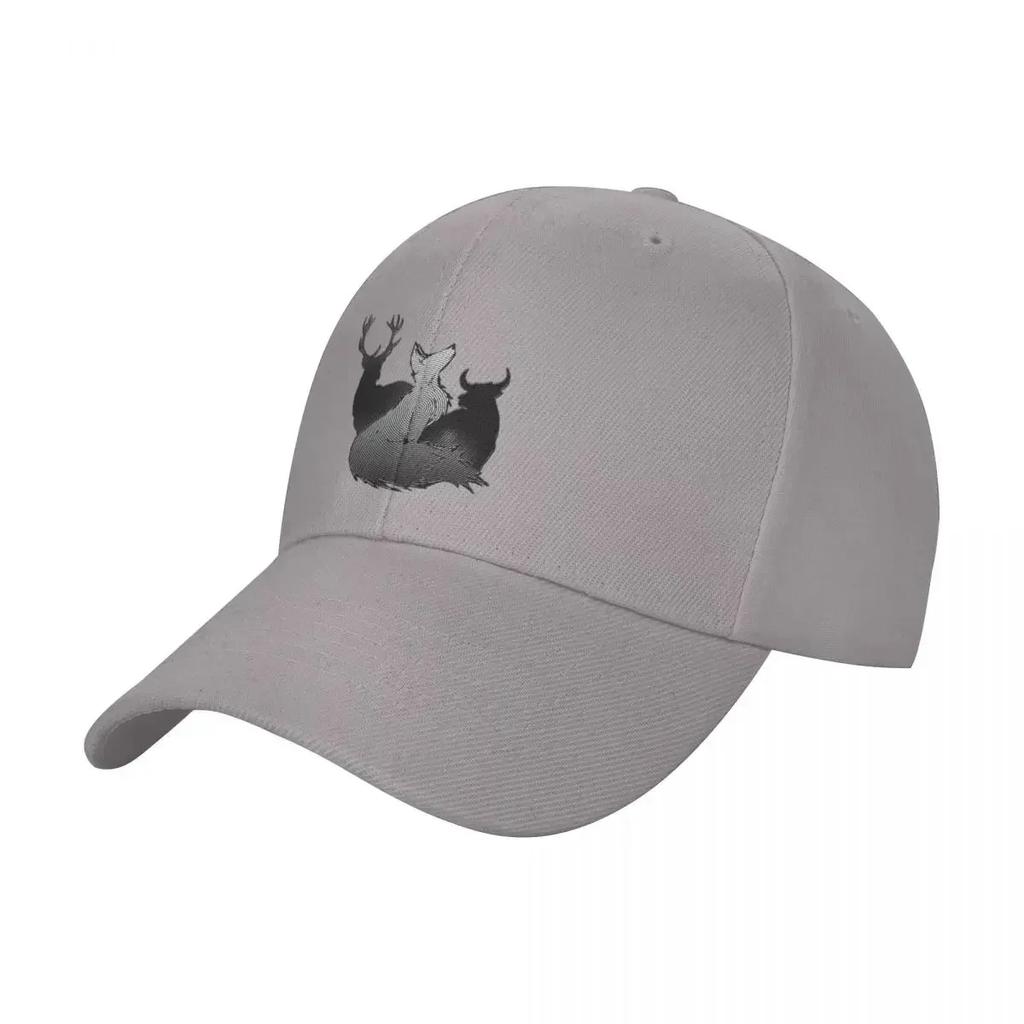 Stag Vixen  Bull Hypno Design Baseball Cap Rugby Brand Man Cap Birthday Men Golf Wear Womens