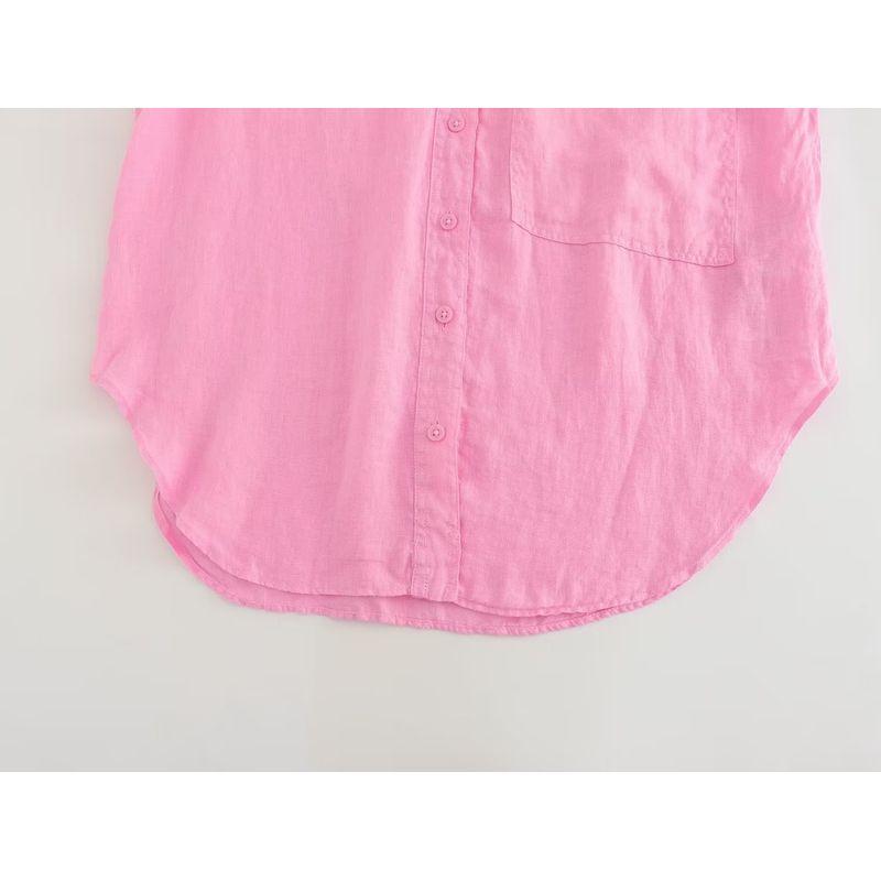 Women's Kaslead Fashion-Style Linen Shorts