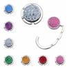 Round Bag Hook Holder Aluminum Alloy Handbag Hook Portable Folding Hook  Women
