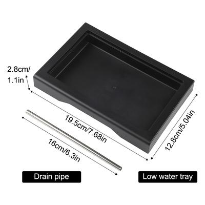 Coffee Preparation Stainless Steel Tube Easy To Install Drip Tray Kit Stainless Steel Tube Space Efficient Tray