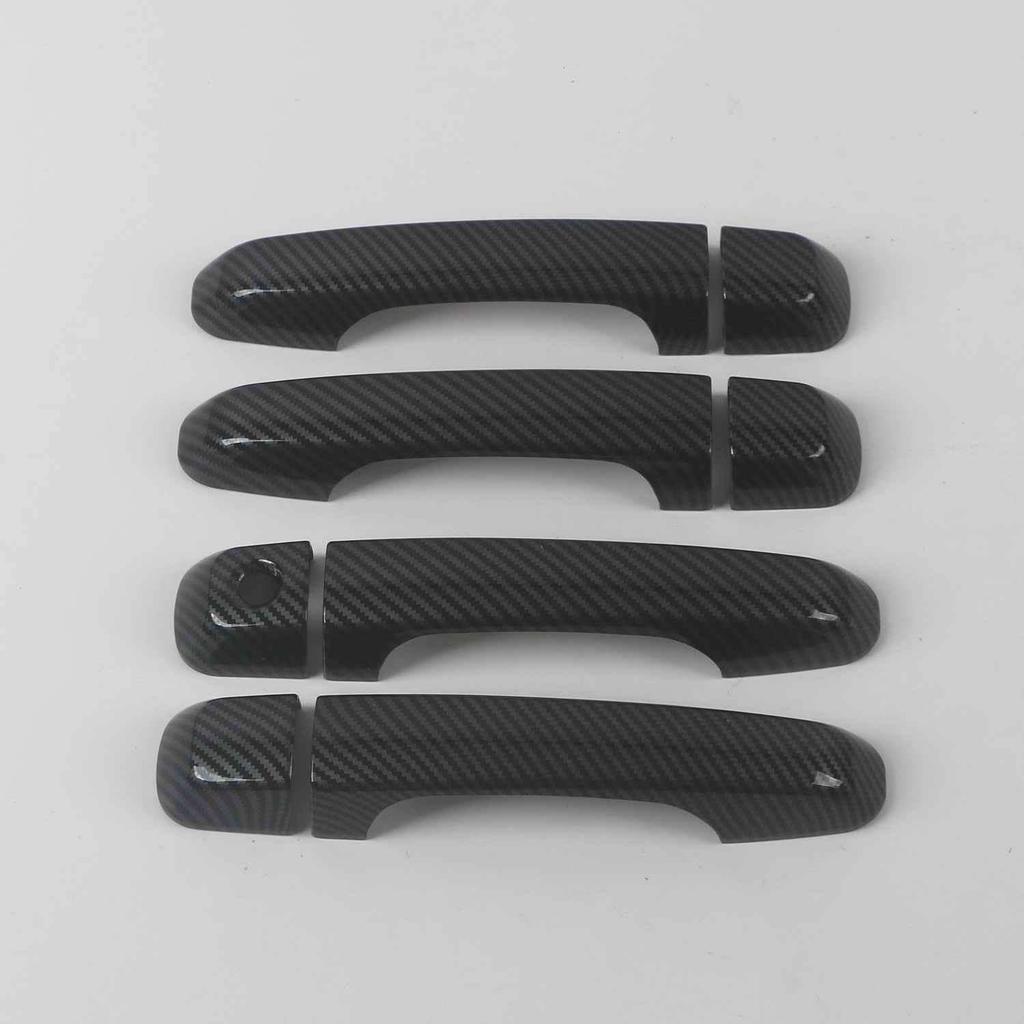 For Toyota 4Runner 4 Runner 2010 2011 2012 2013 2014 2015 2016 2017 ABS Glossy Black Door Handle Cover Car Styling Accessories