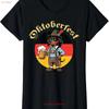 Oktoberfest Dachshund Sausage Dog Gerunisex Beer Ladies Crewneck T Shirt Vintage Fashion Unisex Graphic Breathable Stylish