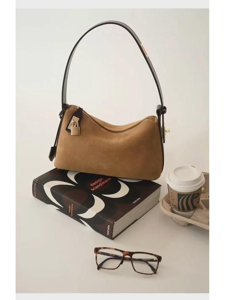 Verified French Chic Crescent Shoulder & Handheld Hobo Bag