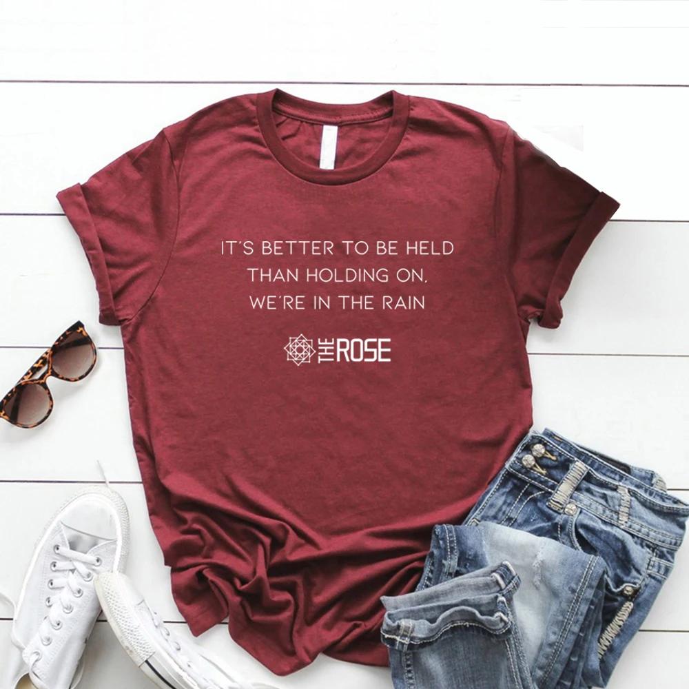 

Футболка Rose Футболка Rose Kpop Футболка корейской музыкальной группы Футболки женские с графическим принтом Футболка с коротким рукавом Kpop Merch Женская одежда M бордовый