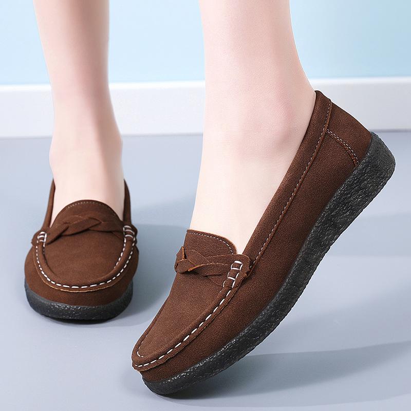 Mocasines Penny de Ante para Mujer para Conducir y Caminar, Mocasines Casuales tipo Náutico, Zapatos Loafer Cómodos Slip On para Mujer, Zapatos Planos para Vestir para Negocios y Oficina