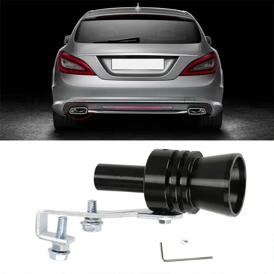 Universal Auto Turbo Exhaust Whistle Simulator | Roar Sound Maker Muffler Pipe | Adjustable Whistle for Exhaust Replacement