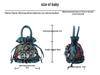 Ethnische Spitze Eimer Handtasche - Damen Koreanische Einfarbige Abendtasche