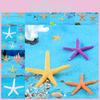 Mini Colorful Starfish Resin Aquarium Decorations For Fish Tank Landscape