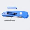 Tragbares Lebensmittelthermometer Staubdicht Faltbar Elektronisches Lebensmittelthermometer für Küche BBQ Backen Öl Fleisch Wasser Ofen Küchenwerkzeuge