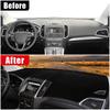 For Ford Edge 2015 2016 2017 2018     Car Dashboard Cover Mat Dash Board Sun Shade Pad Anti-UV Case Accessories