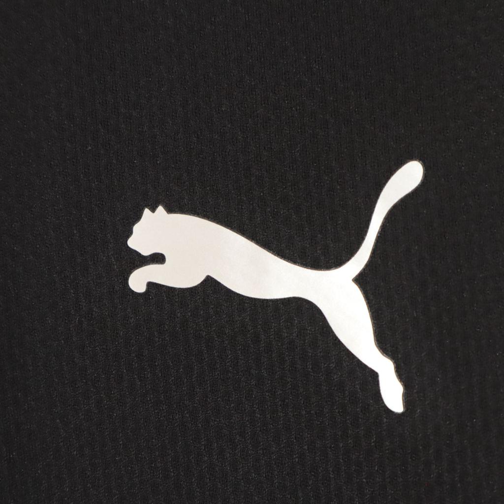 Unused PUMA Training Short Sleeve V Neck Wear M Black Men's Used