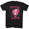 The Twilight Saga T Shirt Edward & Bella Eternal Love Adult Black Short Sleeve Vampire Movie Graphic Tees