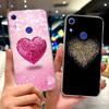 For Huawei Honor 8A Prime Case JAT-LX1 Cute Cat Butterfly Painted Cover Soft Silicone Case For Honor 8C 8X Honor8C Honor8X Shell