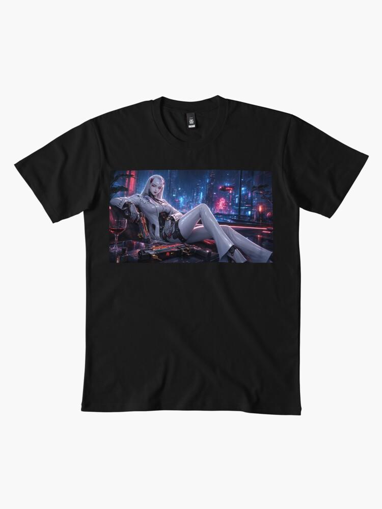 Cyberpunk Edgerunners 2 Shion Overwatch Relax Premium Unisex T-Shirt