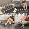 European station contrasting color splicing thick-soled breathable dad shoes women's 2025 new small height and thinness sports shoes