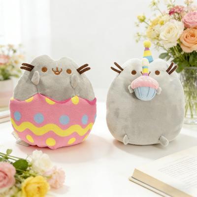 Pluche Kat Knuffel met Desserts Thema IJsje Donut Pizza Ontwerpen Pluche Verzamelpop Zacht Knuffelbaar Cadeau voor Kattenliefhebbers