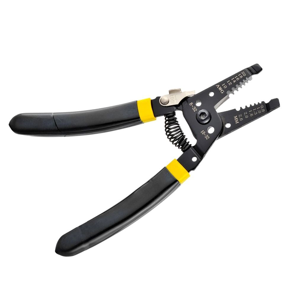 Pressing Cable Wire Stripping Pliers Wire Cutting Crimping Pliers  Winding Screwing