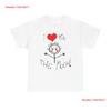 I Love You This Much T Shirt Cute for Him Her Valentine S Day Vintage Washed Graphic Casual Top For Everyday Wear Unisex