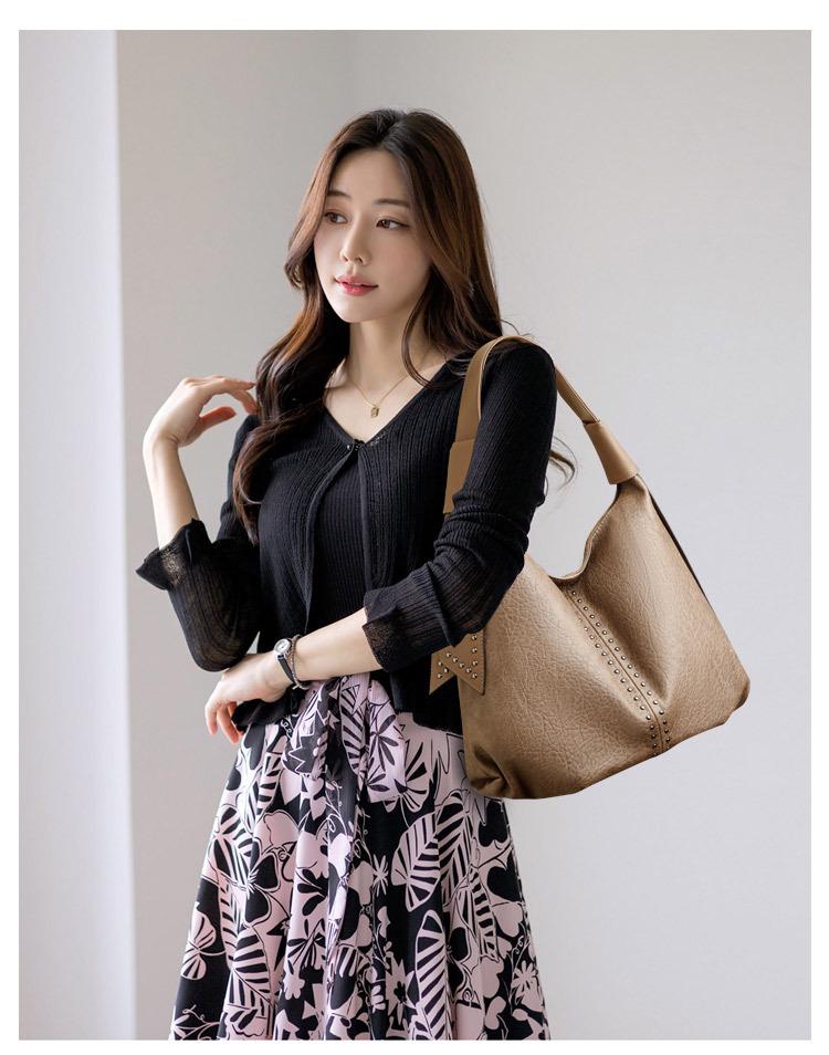 2025 Trendy Women's Large Capacity Single Shoulder Crossbody Tote Bag
