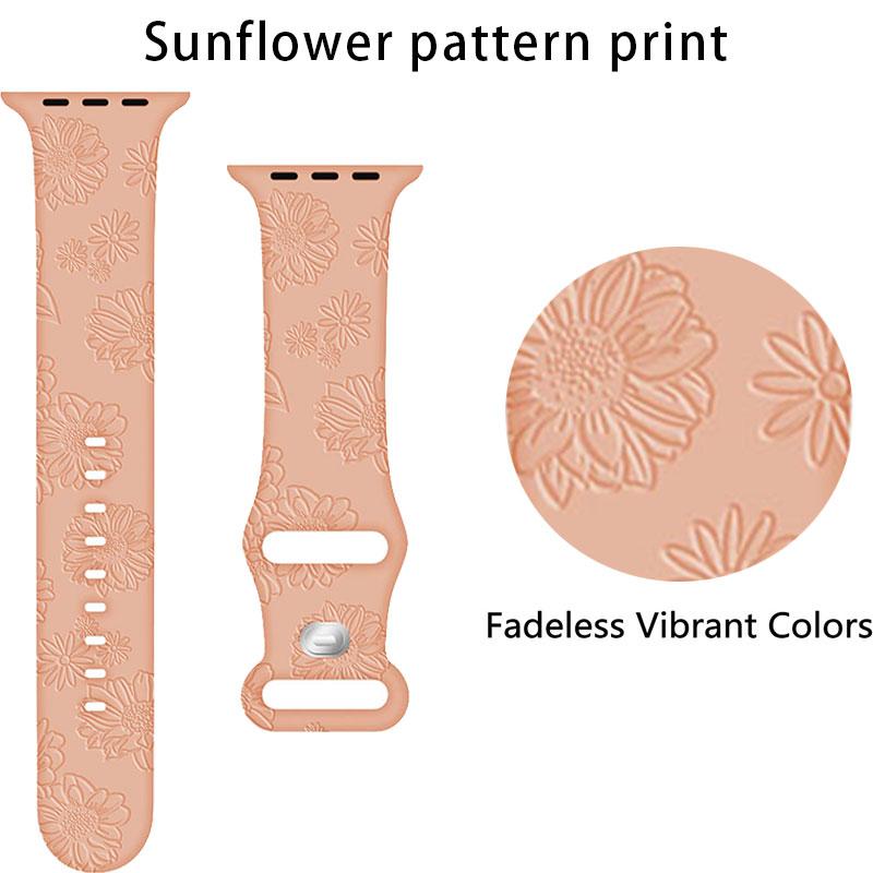 Uhrenarmband Silikonarmband für Apple Watch Armband 44mm 42mm 45mm 38mm 40mm 41mm 49mm Smartwatch Correa iWatch Serie Ultra 8 7 6 5 4 3 SE