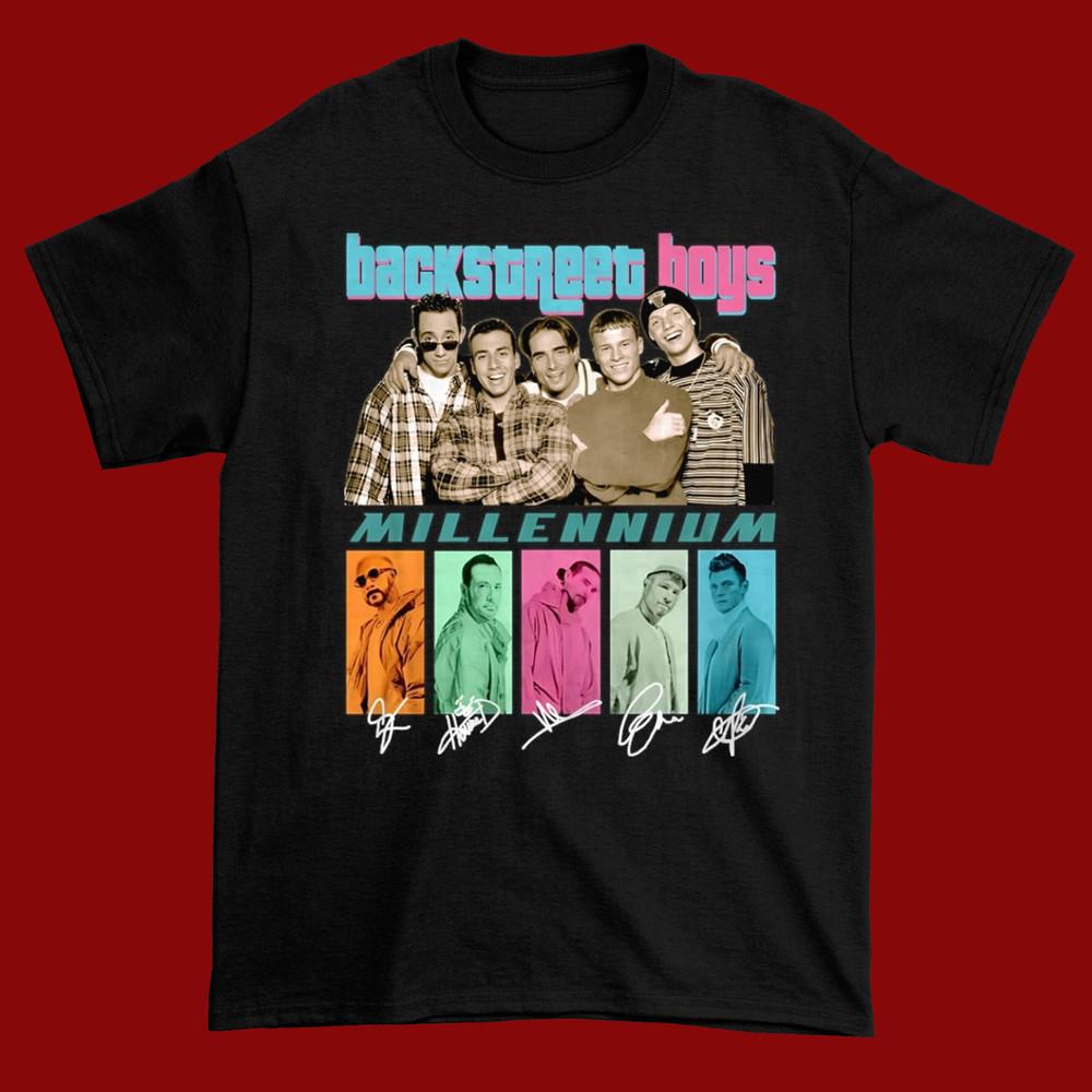 Новая футболка Backstreet boy Millennium S-234XL футболка Подарок фанатам D1049 Унисекс Футболка S