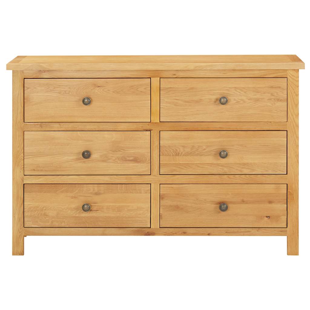 Chest of Drawers 105 x 33.5 x 73 cm Solid Oak