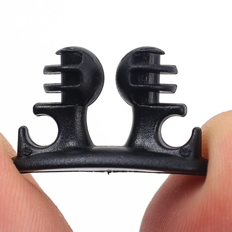 8pcs Silicone Cable Clips Car Mobile Phone Charger Cable Line Organizer Charger Cord Concentrator Headphone Wire Manager Clips