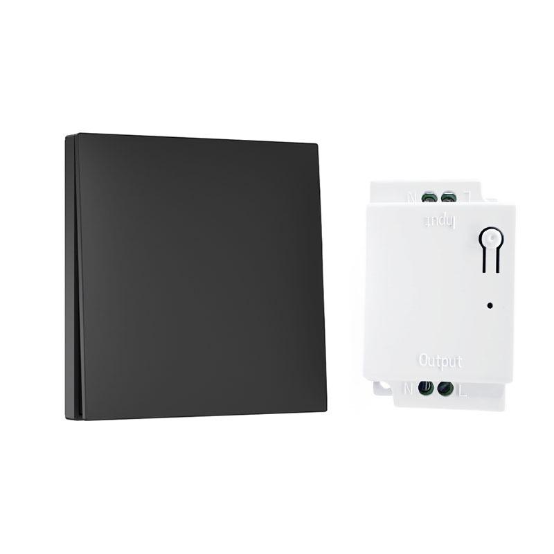 Self-Powered Wireless Switch: Stick-On Multi-Control Remote for 86-Type Panels, No Wiring Needed