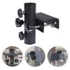 Stable Metal Balcony Railing Mount Parasol Bracket For Outdoor Sun Umbrella Holder With Quick Screw Lock Mechanism