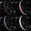 37/38mm Universal Car Steering Wheel Cover PU Leather Rhinestones Imitation Diamond Wheel Case Auto Interior Decor Car Styling