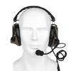 TAC-SKY WCOMTAC III Sports Tactical Headset New Detachable Headband with Silica Gel Earcups Noise Cancelling Earphones WYS0053