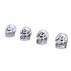 4 Pcs Skull Valve Stem Caps 7mm Diameter Car Tires Valve Stem Caps Airtight Seal for Car Truck Bike