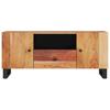 Vidaxl Szafka Rtv, 105X33,5X46 Cm, Akacja I Materiał Drewnopochodny
