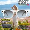 Nuovi Occhiali Intelligenti AI con Fotocamera Anti-shake a 6 Assi da 8MP, Riprese Video 1200P, Lenti Fotocromatiche, Power Bank da 220mAh con Display, Traduzione AI, Riproduzione Musicale