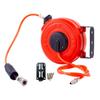 6m Einziehbarer Luftschlauchaufroller Automatischer Einziehbarer Luftkompressor-Schlauchaufroller Schwenkbarer Auslaufsicherer Luftschlauchaufroller Für die Automobilwartung