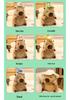 Capybara Plush Toy Hat Backpack - Adorable Gift for Girls