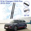 For Changan CS35 Plus 2018~2024      Accessorie Car Front Window Wipers Blades Brushes Winter Cleaning Parts