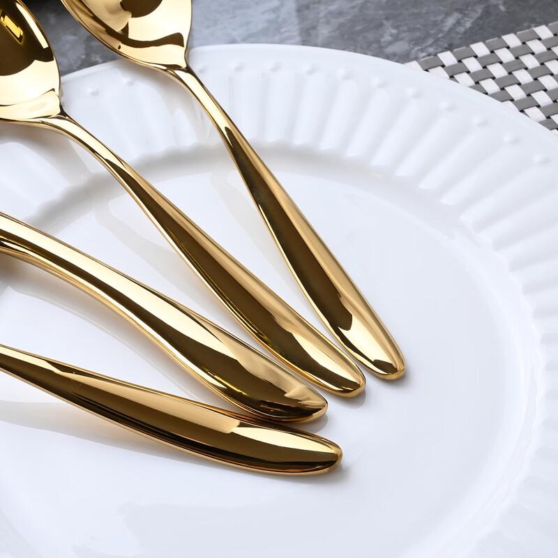 ZISIZ Elegant Stainless Steel Dining Knife